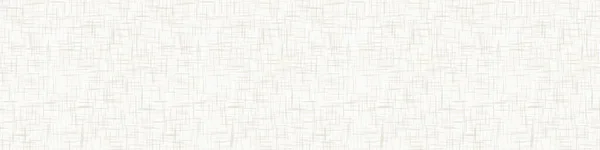 Maulbeerpapier Textur Rand Hintergrund. Ecru Creme Naturfaser Flecken auf organische helle beige Farbe. Fleckle recycelte Kanten. Selbstgemachtes japanisches Dekorationsband. Vektor Banner Band Folge 10 — Stockvektor