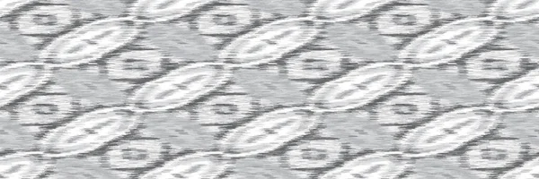 Fehér szürke Marl Heather textúra banner háttér. Faux Cotton Fabric átlós csíkkal. Vektor Határ Mintázat. Salt and Pepper Gray Melange Űrfesték Szalag Textilhatás. Vektor Eps 10 — Stock Vector