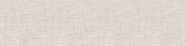 Latar Belakang Teks Linen abu-abu alami Prancis. Pola Old Ecru Flax Fibre Seamless. Organic Yarn Close Up Weave Fabric for Wallpaper, Ecru Beige Cloth Packaging Canvas (dalam bahasa Inggris). Ulangi Ubin EPS10 Vektor - Stok Vektor