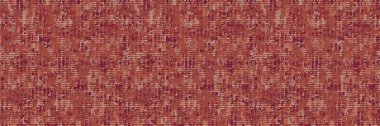 Yumuşak Bulanık Damask Ikat Duvar Dokuması. Kusursuz Sınır Kalıbı. Soyut Uzay Boyalı Benekli Motif Melanj Efekti. Multicolor Heathered Spice Ikat. Bay Tekstil Kurdelesi Kenarlı. Vektör Eps 10