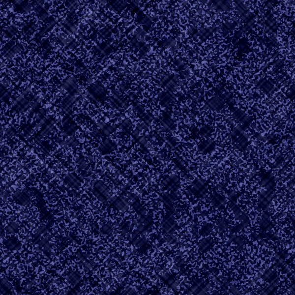 Indigo bleu batik teint tissu effet texture fond. Seamless japonais répétition motif swatch. Peinture fcriss croix grille décolorant colorant. Masculin asiatique fusion partout kimono tissu imprimé . — Photo