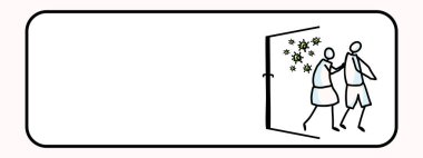 Corona virüsü 19, aile bilgilerini izole etti. Haber yayını karantina desteği. Sağlık hizmetleri posteri. Afiş siyah beyaz. Virüs izolasyon bilgileri. Uyarı desteği