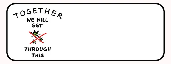 Corona virüs krizi afişlerinde birbirlerine yardımcı olurlar. Covid 19 'da pozitif kal. Toplum sosyal medyaya yardım ediyor. Beat, virüs destek mesajını yok et. Bu birlikte çalışma kavramında 