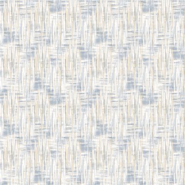 Fransız pejmürde, şık, dokuma vektör dokusu arka planı. Keten mavisi sarı karalamalar pürüzsüz desen. Modern melange duvar kâğıdı ev dekorasyonu örneği. Marl her yerde soyut coğrafi biçim lekeledi