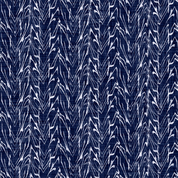 Индиго синий сотканный бор хлопок окрашены эффект текстуры фона. Бесшовные японцы повторяют образцы батика. Отбеливатель для галстуков. Азиатский слияние allover кимоно текстиль. Тканевая печать
