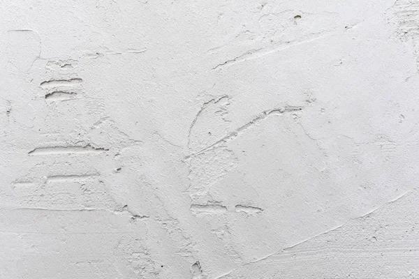Vintage white wall. Gypsum plaster texture. Abstract background. Repair and alignment of walls.