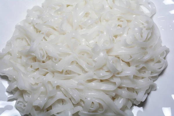 Fideos de arroz tailandeses. Fo-Kho. Fondo abstracto . —  Fotos de Stock