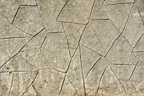 Fondo abstracto imitación de una pared de piedra. Textura de mampostería de hormigón marrón . — Foto de Stock