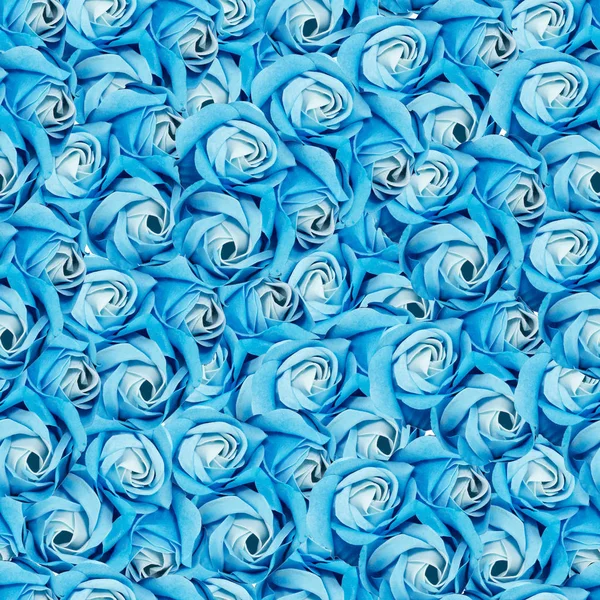 Fond transparent. Motif de beaucoup de roses bleues. Image pour projet ou design . — Photo
