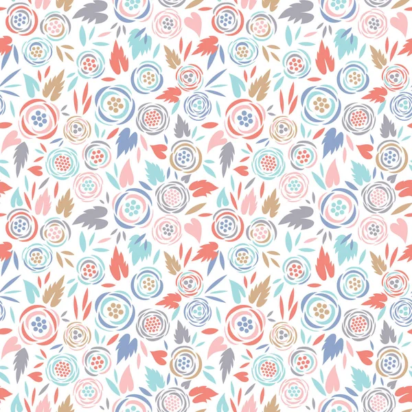 vektörsüz çiçek deseni