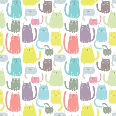 Renkli kesintisiz vektör arka plan