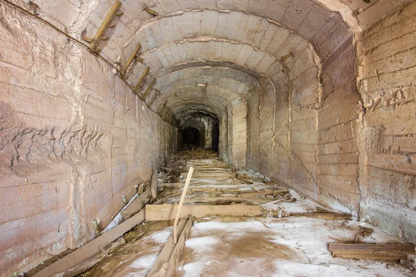 Deriva Subterránea Túnel Mina Oro — Foto de Stock