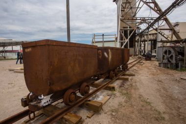 Cevheri arabaları tuz benim Madencilik Sanayi Milli Küçük