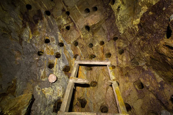 Boreholes drill-holes boring or mining blast hole in underground mine