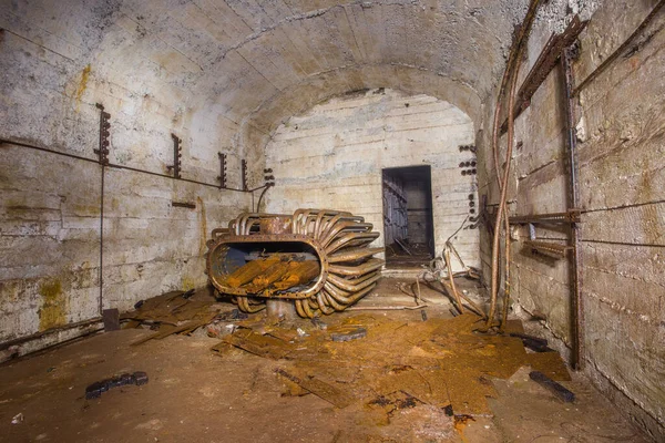 Metro Abandonado Bauxita Mina Mineral Túnel Sala Eléctrica — Foto de Stock