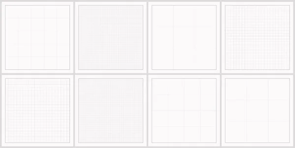 Set Editable Vector Graph Paper Pattern Black Background Vector Graphics