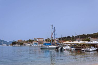 Fiskardo kefalonia Adası Yunanistan