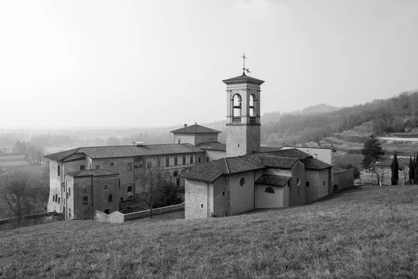 Долина Astino Древний Монастырь Италия — стоковое фото