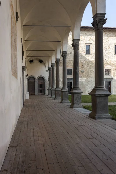 Románský Kostel Astino Opatství Bergamo — Stock fotografie