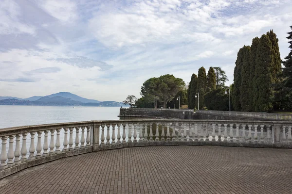 Uma Vista Particular Lago Maggiore Itália — Fotografia de Stock