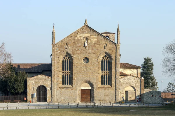 Igreja Sant Agostino Universidade Bergamo — Fotografia de Stock