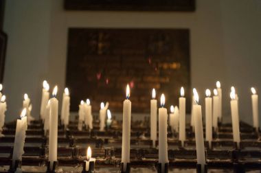 Varşova Polonya Ekim 2014 Christian Katolik iç töreni sırasında