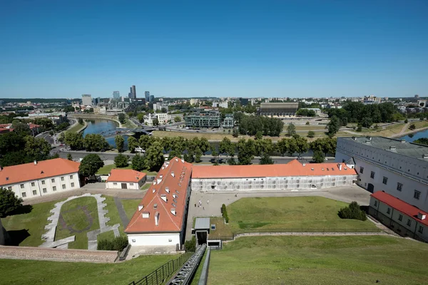 Tetején Hegy 2015 Július Vilnius Litván Várudvar — Stock Fotó