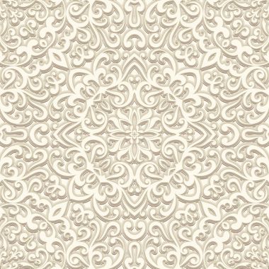 Vintage bej seamless modeli