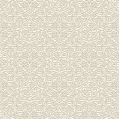 Vintage bej renkli arka plan, seamless modeli