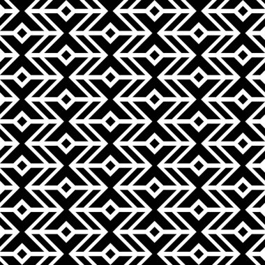 soyut siyah-beyaz desen