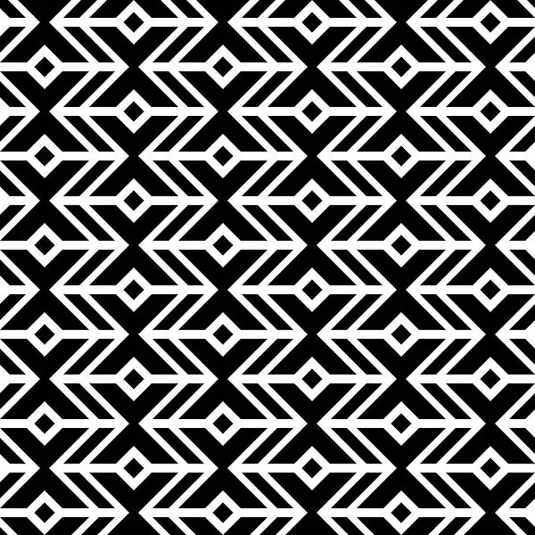 Abstrakt svart och vitt mönster — Stock vektor