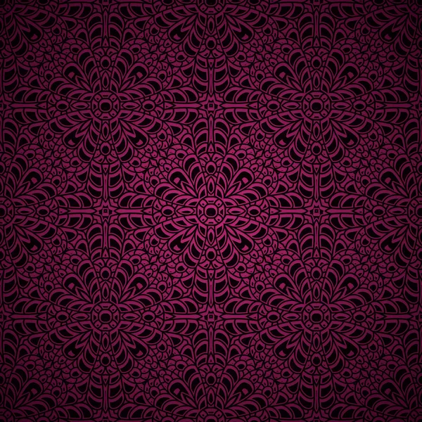 Růžový pletený vzor — Stockový vektor