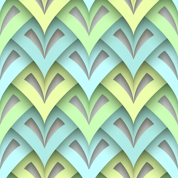 Knipsel papier textuur, naadloze patroon — Stockvector