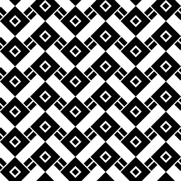 Abstrakt svart och vitt mönster Stockvektor