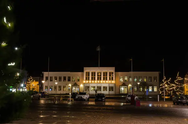 Câmara Municipal de Borgholm, Suécia — Fotografia de Stock