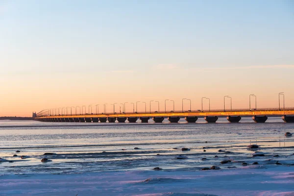 Il ponte svedese sull'Oland — Foto Stock