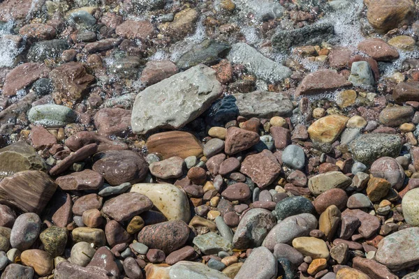 Különböző nedves kövek — Stock Fotó