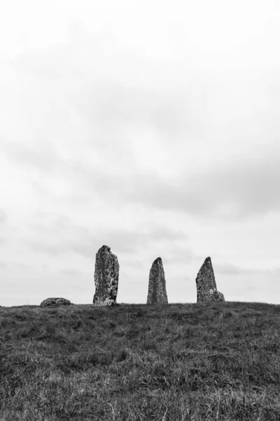 Bwの古代の立っている石 — ストック写真