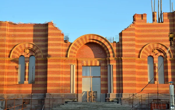 Building of church in process — Stock Photo, Image