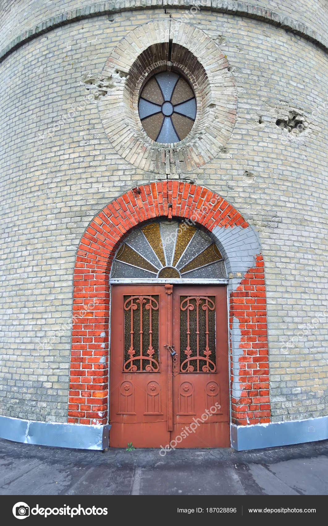 Arc Shaped Doors Bricks Surrounded Stock Photo C Tarasylo