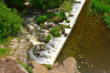 Nehirde yapay akıntılar