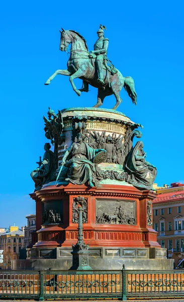 Monument till Nicholas först. — Stockfoto