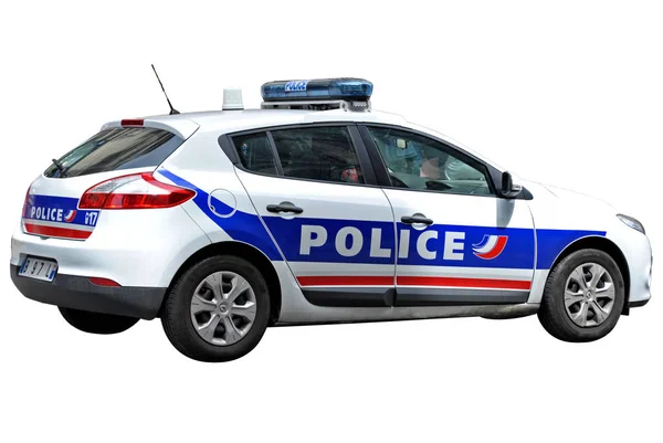 Fransız polis arabası.