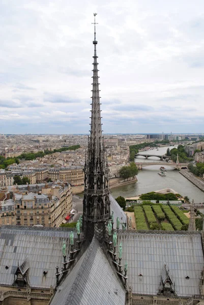 Vela de Notre Dame de Paris . —  Fotos de Stock