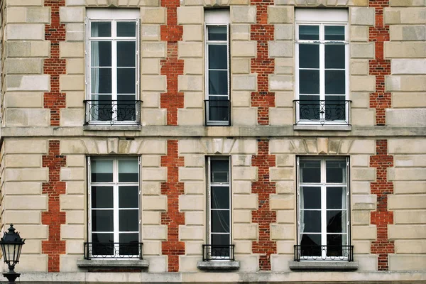 Windows with balconies. — Stock Photo, Image