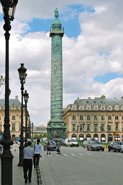 The Vendome Column in Paris. — Stock Photo, Image