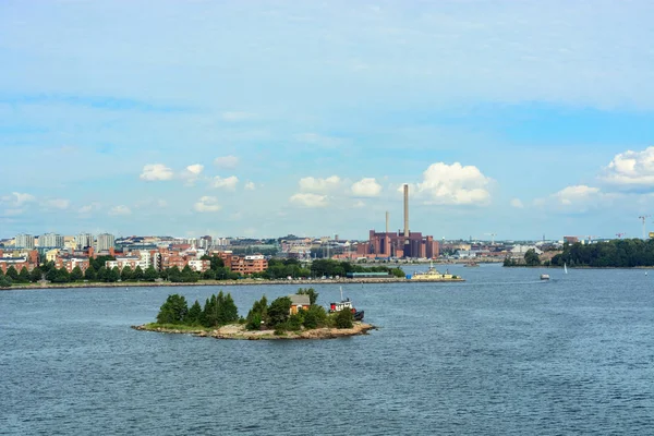 Vista de la ciudad de Helsinki . — Foto de Stock