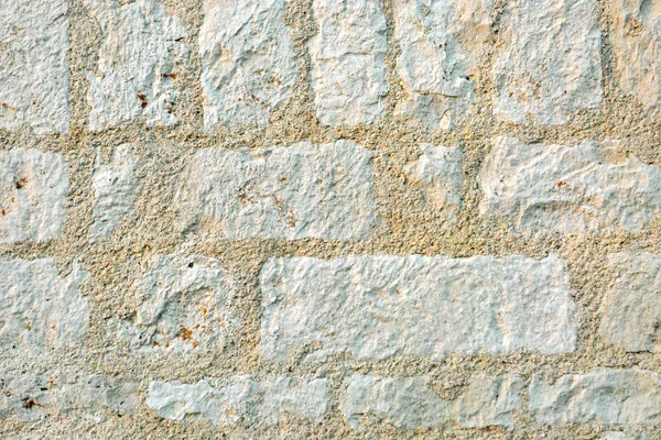 白い石の壁. — ストック写真