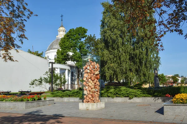 En las calles de Daugavpils . — Foto de Stock