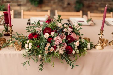 Wedding table decor